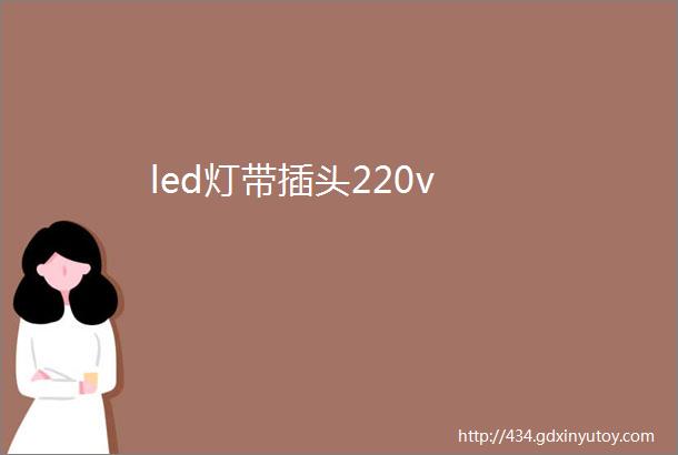 led灯带插头220v