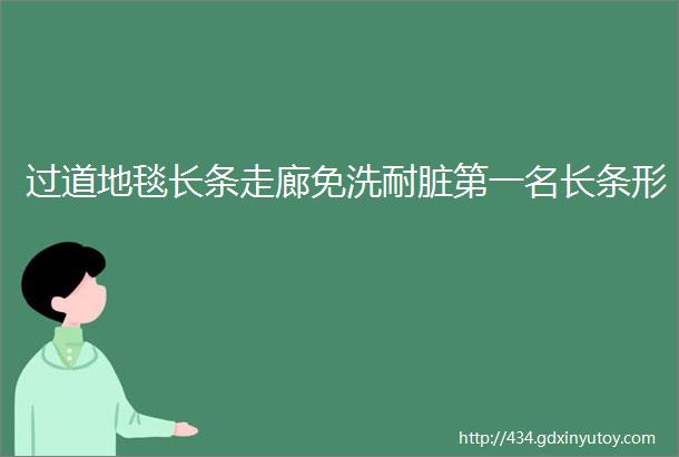 过道地毯长条走廊免洗耐脏第一名长条形