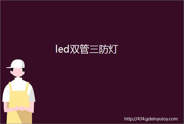 led双管三防灯