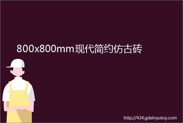 800x800mm现代简约仿古砖