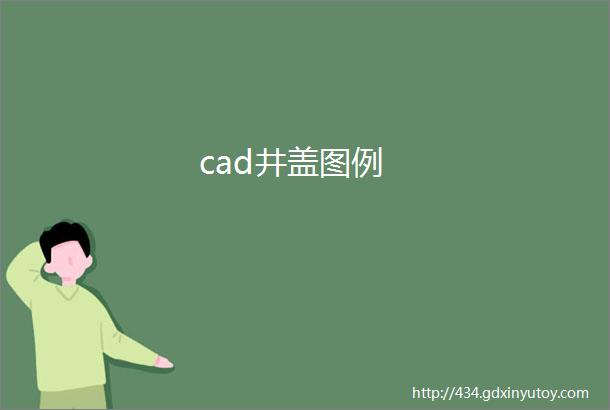 cad井盖图例