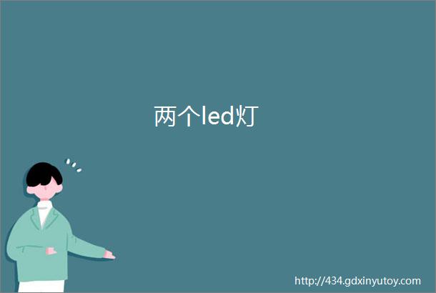 两个led灯